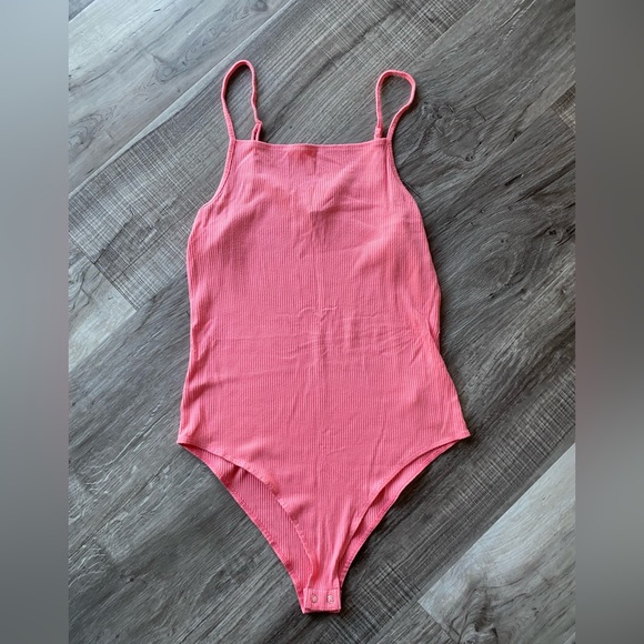 wild fable Tops - Wild Fable Pink Bodysuit Top for Women Size Large